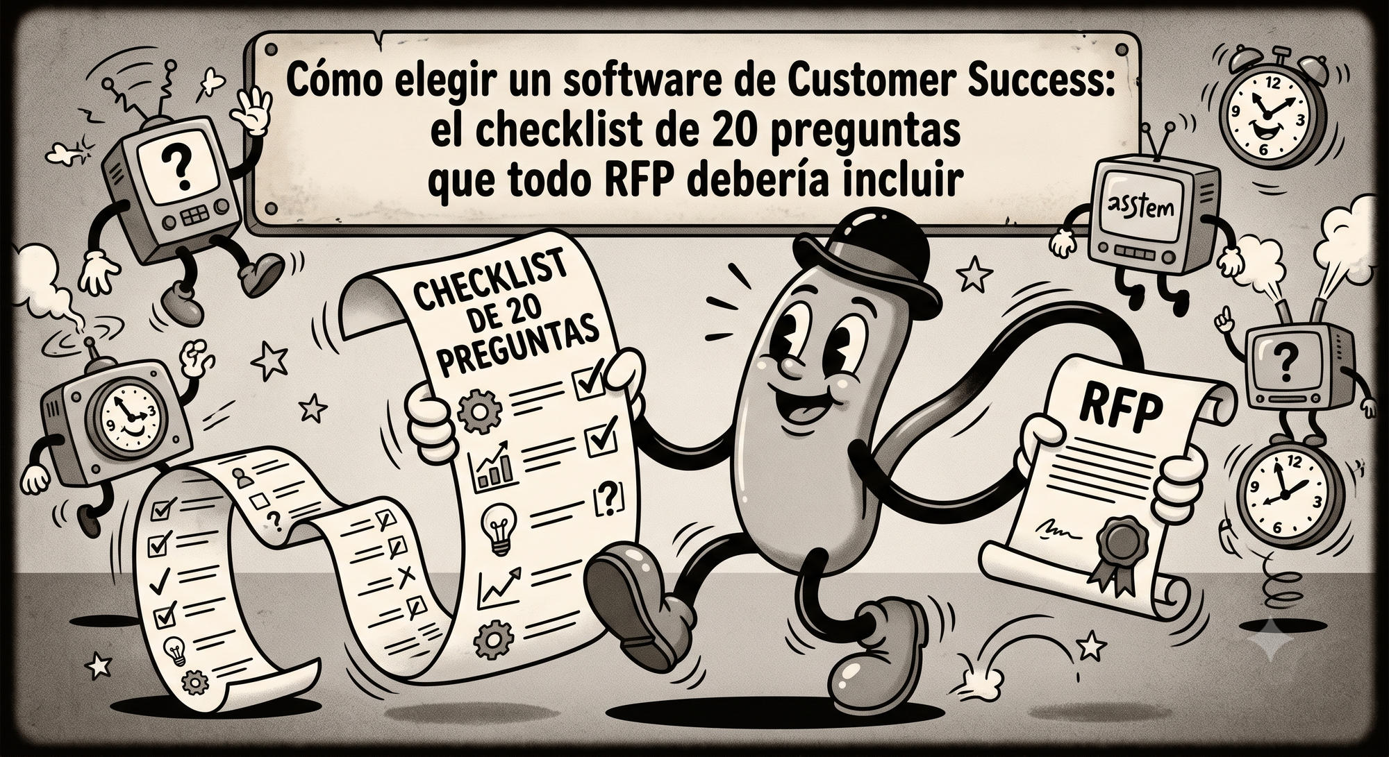 Cómo elegir un software de Customer Success: el checklist de 20 preguntas que todo RFP debería incluir